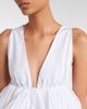 Alaia AlaÃ¯a Peplum cotton top - 3