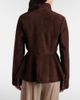 Alaia AlaÃ¯a Peplum suede jacket - 6