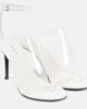 Alaia Alaïa Plexi 90 leather & PU sandals - 1