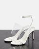 Alaia Alaïa Plexi 90 leather & PU sandals - 4