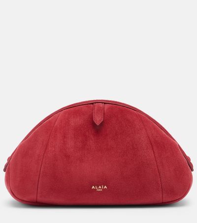 Alaia AlaÃ¯a Purse Small suede clutch
