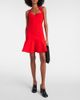 Alaia Alaïa Ribbed-knit halterneck minidress - 2