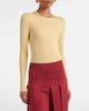 Alaia AlaÃ¯a RIbbed-knit silk-blend top - 2