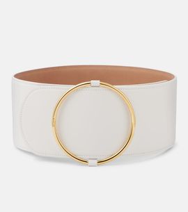 Alaia Alaïa Ring leather belt