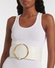 Alaia Alaïa Ring leather belt - 2