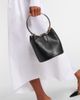 Alaia Alaïa Ring Medium leather bucket bag - 6