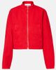 Alaia AlaÃ¯a Round denim jacket - 1