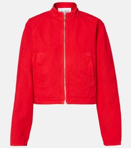 Alaia AlaÃ¯a Round denim jacket