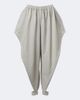 Alaia AlaÃ¯a Ruffled cotton-blend fleece tapered pants - 1