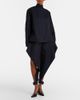 Alaia Alaïa Ruffled cotton gabardine tapered pants - 2