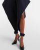 Alaia Alaïa Ruffled cotton gabardine tapered pants - 4