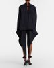Alaia Alaïa Ruffled cotton gabardine tapered pants - 6