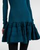 Alaia AlaÃ¯a Ruffled wool-blend minidress - 5