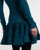 Alaia AlaÃ¯a Ruffled wool-blend minidress - 6