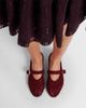 Alaia AlaÃ¯a Satin cord Mary Jane flats - 2