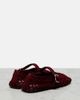 Alaia AlaÃ¯a Satin cord Mary Jane flats - 3