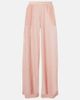 Alaia AlaÃ¯a Semi-sheer linen and silk wide-leg pants - 1
