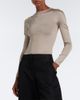 Alaia Alaïa Silk-blend bodysuit - 2