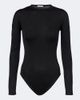 Alaia Alaïa Silk-blend jersey bodysuit - 1