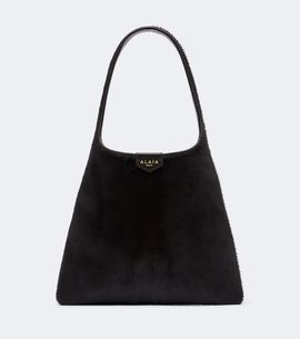 Alaia Alaïa Small calf hair tote bag