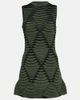 Alaia Alaïa Snake-effect knit minidress - 1