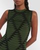 Alaia Alaïa Snake-effect knit minidress - 4