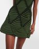 Alaia Alaïa Snake-effect knit minidress - 5