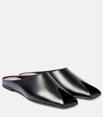Alaia Alaïa Spike leather mules
