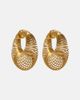 Alaia Alaïa Spiral hoop earrings - 1