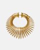 Alaia Alaïa Spiral hoop earrings - 2