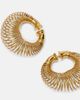 Alaia Alaïa Spiral hoop earrings - 4