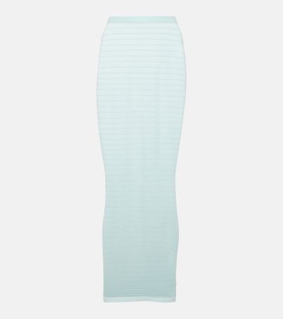 Alaia Alaïa Striped maxi skirt