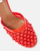 Alaia Alaïa Studded mesh and leather pumps - 5