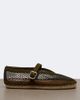 Alaia Alaïa Suede-trimmed fishnet espadrilles - 5