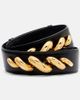 Alaia AlaÃ¯a Torsion embellished leather belt - 1