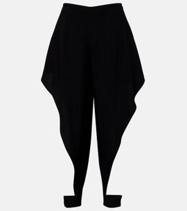 Alaia AlaÃ¯a Triangle ruffled pants