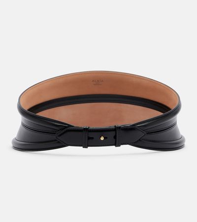Alaia AlaÃ¯a Tube leather belt