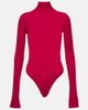 Alaia Alaïa Turtleneck jersey bodysuit - 1