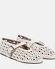 Alaia Alaïa Vienne leather ballet flats - 1