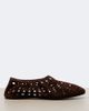 Alaia AlaÃ¯a Vienne suede slip-on shoes - 5