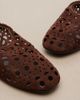 Alaia AlaÃ¯a Vienne suede slip-on shoes - 6