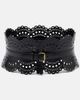 Alaia Alaïa Vienne Wave leather belt - 1
