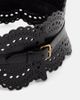 Alaia Alaïa Vienne Wave leather belt - 3