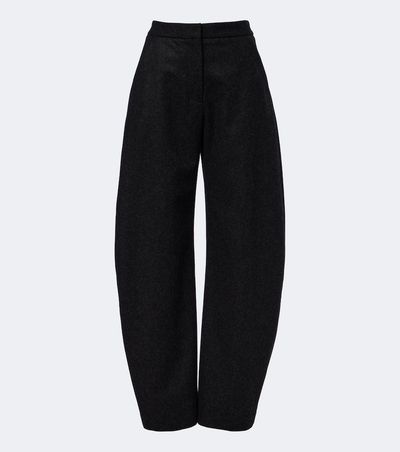 Alaia Alaïa Virgin wool barrel-leg pants