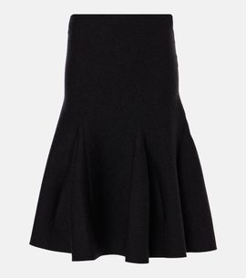 Alaia Alaïa Wool-blend midi skirt