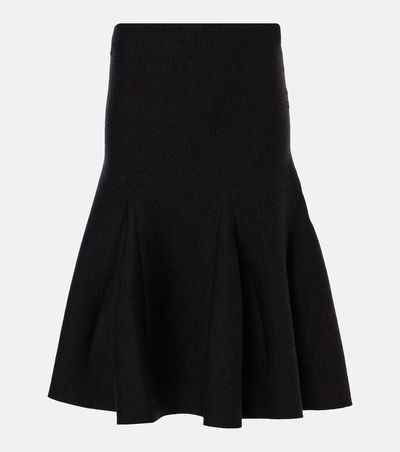 Alaia Alaïa Wool-blend midi skirt