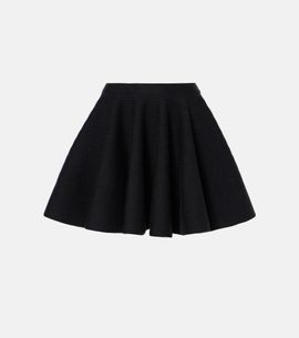 Alaia Alaïa Wool-blend miniskirt