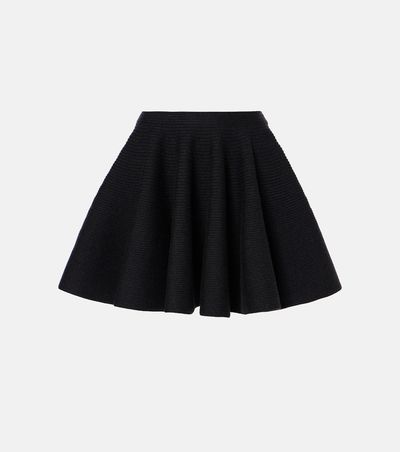 Alaia Alaïa Wool-blend miniskirt