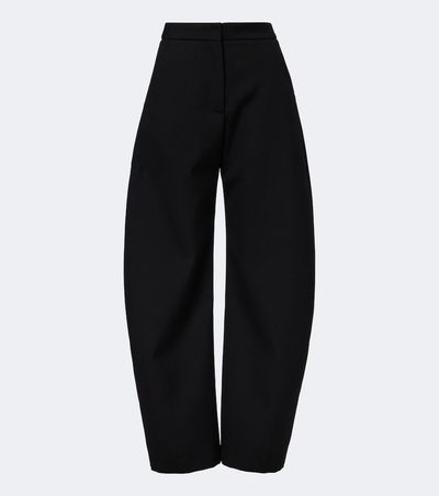 Alaia Alaïa Wool barrel-leg pants