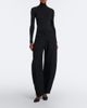 Alaia Alaïa Wool barrel-leg pants - 2